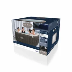 Bestway Lay-Z-Spa Cabo HydroJet Opblaasbare Spa - 6 Persoons -Bestwaydo Winkel 150dpi 303021323067 60167 89.5x58x62.5cm 3d