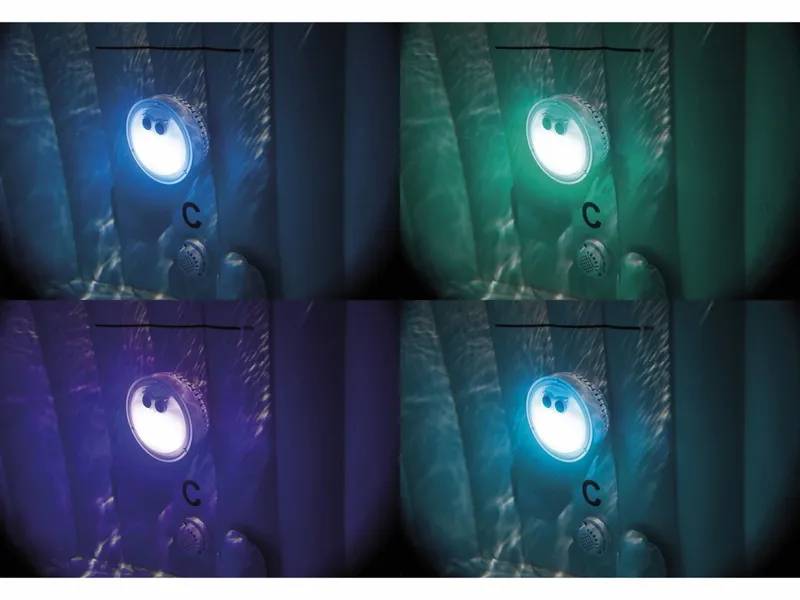 Intex Pure Spa Greywood Deluxe Opblaasbare Spa - 6 Persoons 9 Intex Pure Spa Greywood Deluxe Opblaasbare Spa - 6 Persoons - Afbeelding 9