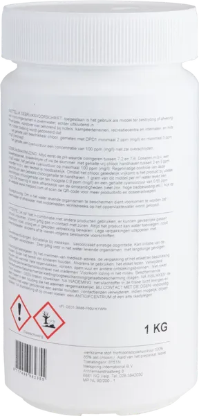 Melpool Kleine Chloortabletten 20 Grams 1 Kg 2 Melpool Kleine Chloortabletten 20 Grams 1 Kg - Afbeelding 2