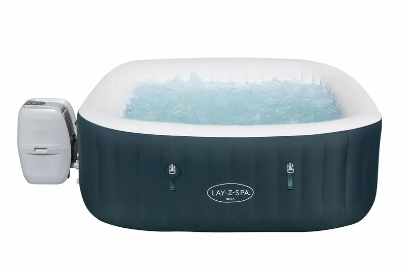 Bestway Lay-Z Spa Ibiza AirJet Opblaasbare Spa - 6 Persoons 1 Bestway Lay-Z Spa Ibiza AirJet Opblaasbare Spa - 6 Persoons