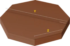 Spa Cover Tot 240 Cm - Model 3