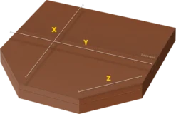 Spa Cover Tot 250 Cm - Model 6