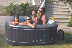 NetSpa Canyon Opblaasbare Spa - 4 Persoons -Bestwaydo Winkel netspa canyon opblaasbare jacuzzi 4persoons1